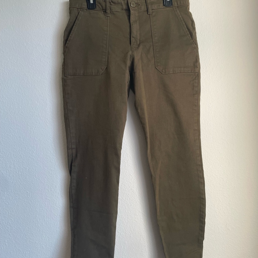 Sanctuary Men's Olive Chinos